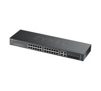 Zyxel GS2220-28 - Commutateur - Géré - 24 x 10/100/1000 + 4 x SFP Gigabit combiné - Montable sur rack