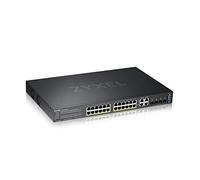 Zyxel "GS2220-28HP-EU0101F commutateur réseau Géré L2 Gigabit Ethernet (10/100/1000) Connexion Ethernet, supportant l''alimentation via ce port (PoE) Noir, Switch"