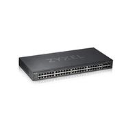 ZyXEL Haute Puissance à 48 Ports Gigabit Ethernet Cloud Hybride Smart Managed Switch | 44 x RJ-45 + 4 x RJ-45/SFP + 2 Ports SFP | Métal | limitée à Vie (GS1920-48 V2)