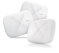 Zyxel Multy X WSQ50 - Système Wi-Fi - (3 routeurs) - maillage - Wi-Fi 5 - Tri-bande