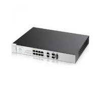 Zyxel Nebula NSW100 Géré L2 Gigabit Ethernet (10/100/1000) Connexion Ethernet, supportant l'alimentation via ce port (PoE) Noir, Argent