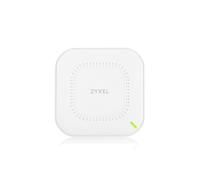 Zyxel NWA50AX Point d'Accès WiFi 6 AX1800 1775 Mbps Dual-Band 2.4/5 GHz MU-MIMO PoE Gigabit Ethernet Blanc, Montage Mural/Plafond, Sécurité WPA3