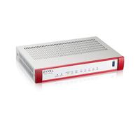 Zyxel Pare-feu de cybersécurité Haute Vitesse | PoE+ | Recommandé jusqu'à 15 utilisateurs | Nebula Cloud | Pack de sécurité UTM Gold d'un an [USGFLEX50HP]