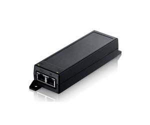 Zyxel PoE Injector Gigabit Ethernet 2.5 GbE 30W - Standards IEEE 802.3ab/at/bz/u - 2 Ports RJ-45 - PoE - Alimentation 100-240V - Noir