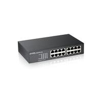 Zyxel Switch Ethernet 16 Ports Gigabit non Administrable - Modèle sans ventilateur [GS1100-16v3]