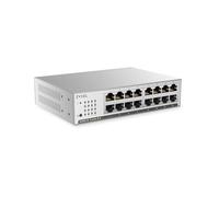 Zyxel Switch Ethernet 16 Ports | Unmanaged+ Gigabit | GS1100-16