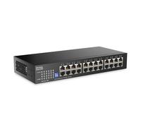 Zyxel Commutateur réseau 24 ports GS1100-24ES – Gigabit non géré, DIP commutable, sans ventilateur