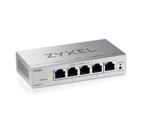 Zyxel Commutateur Gigabit 5 ports GS1200-5v3 – manageable en Web, QoS, VLAN, sans ventilateur