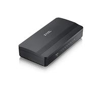 Zyxel Switch Ethernet Gigabit 8 ports pour Gamer et multimédia, Garantie à vie [GS108S]