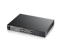 Zyxel Switch Gigabit 8 Ports PoE+ [180W], Manageable de Niveau 2 sans ventilateur [GS2210-8HP]