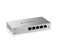Zyxel Switch PoE 5 Ports | Commutateur Ethernet Gigabit Manageable en Web | 4 Ports PoE+ Budget de 68W | QoS, Link Aggregation, VLAN, IGMP Snooping | sans Ventilateur | Desktop [GS1200-5HPv3]