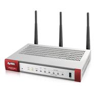 Zyxel USG20W-VPN-EU0101F routeur sans fil Gigabit Ethernet Bi-bande (2,4 GHz / 5 GHz) Gris, Rouge, Pare-feu