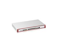 Zyxel USGFLEX100H Pare-feu 3 Gbit/s, SSL/TLS, 8 Ports Ethernet RJ-45, 1 Port USB 2.0, Gestion uOS, Sécurité Firewall, Indicateurs LED
