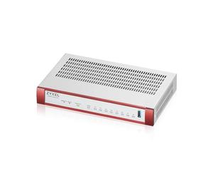 Zyxel USGFLEX100H ZyWALL High Speed Cyber Security Firewall | 1 an UTM Security Pack | VPN | Business Class | Jusqu'à 50 utilisateurs | Option Nebula Cloud