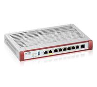 Zyxel USGFLEX100HP ZyWALL High Speed Cyber Security Firewall | 1-Year UTM Security Pack | VPN | 1x PoE+ | Business Class | Jusqu'à 50 utilisateurs | Nebula Cloud Option