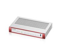 Zyxel Pare-feu haute vitesse ZyWALL USG FLEX 100HP, Matériel, VPN, 1x PoE+, jusqu'à 50 utilisateurs