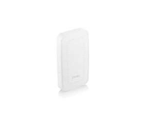 Zyxel WAC500H Point d'Accès WiFi AC1200 Dual-Band 2.4/5GHz, MU-MIMO, 3x GbE LAN, PoE, WPA3, VLAN, CLI, Alimentation 12V/1A, Blanc