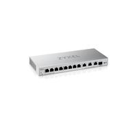 Zyxel XGS1250-12 Switch Géré L2 11x10G Ethernet RJ-45 + 1xSFP+ 96Gbit/s QoS VLAN Support MIB Boîtier Aluminium/Fer Montage Mural