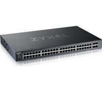 Zyxel Commutateur Ethernet 48-Ports Gigabit | Gestion Intelligente | 4 Slots SFP+ 10G | Mode Cloud Hybride [XGS1935-52]
