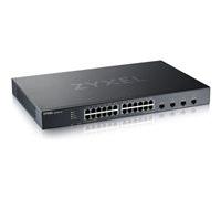 Zyxel Commutateur Ethernet 24-Ports Gigabit | Gestion Intelligente | 4 Slots SFP+ 10G | Mode Cloud Hybride [XGS1935-28]