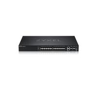 Zyxel XGS2220-30F Commutateur Géré L3, 24 SFP, 4 SFP+, 2x10G Cuivre, 168 Gbit/s, 32000 MAC, QoS, Management Web/Cloud, IEEE 802.3az, RoHS
