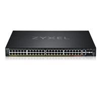 Zyxel 48-Port PoE Gigabit Nebula Cloud Managed/L3 Access Switch, 40 x PoE+ & 10 x PoE++ @960W, 6 10G Uplink (2 Kupfer/4 SFP+) [XGS2220-54FP]