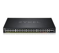 Zyxel 48-Port PoE Gigabit Nebula Cloud Managed/L3 Access Switch, 40 x PoE+ & 10 x PoE++ @960W, 6 10G Uplink (2 Kupfer/4 SFP+) [XGS2220-54FP]