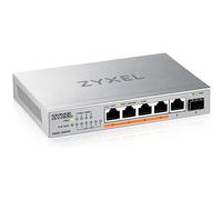 Zyxel "XMG-105HP Non-géré 2.5G Ethernet (100/1000/2500) Connexion Ethernet, supportant l''alimentation via ce port (PoE) Argent, Switch"