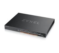 Zyxel XMG2230-28HP Géré L2/L3 2.5G Ethernet (100/1000/2500) Connexion Ethernet, supportant l'alimentation via ce port (PoE) 1U Noir