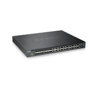Zyxel XS3800-28 Géré L2+ 10G Ethernet (100/1000/10000) Noir - Commutateurs réseaux (Géré, L2+, 10G Ethernet (100/1000/10000), Grille de montage)