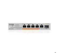 Zyxel Switch XMG-105HP non géré 2.5G (100/1000/2500) PoE Argent