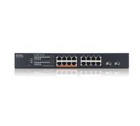 Zyxel XMG1915-18EP Géré L2 2.5G Ethernet (100/1000/2500) Connexion Ethernet, supportant l'alimentation via ce port (PoE)
