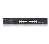 ZyXEL Zyxel XMG1915-18EP, 16-port 2.5GbE, 2 SFP+, 8 x PoE++ 180W Smart Switch