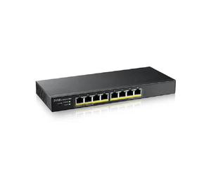 ZyxelGS1915-8EP Switch Smart Administrable 8 ports Gbps RJ45 PoE+ Commutateur Cloud GS1915 compact et abordable pour une gestion réseau simplifiée et