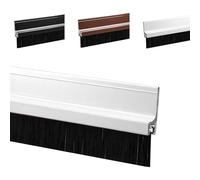 ZYXQQJ 100cm Blanc Joint De Porte D'Entrée Boudin De Porte Isolant Calfeutrer Bas De Porte, Anti-Poussière, L'Isolation Contre Le Froid(White,3x100cm/1.2x39in)