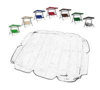 ZYXQQJ 195×125cm 249×185cm Toit De Rechange pour Balancelle Extérieur Anti-UV Imperméable Auvent Universel pour Balancelle Hollywoodienne(Red,75x52x6in-190x132x15cm)