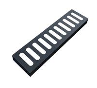 ZYXQQJ Caniveau Exterieur Grille De Drainage en Fonte Robuste 10x50 20x50 30x50 40x60 50x50 60x60 Cm Systèmes De Drainage À Canal Extérieur(15x50x2cm/5.9x20x0.8in)