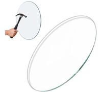 ZYXQQJ Dessus De Table Ronde en Verre Trempé 280 380 400 500 600mm Plateau De Table pour Tables De Salle À Manger, Surface Exquise De Table Basse(540mm(21.2in))