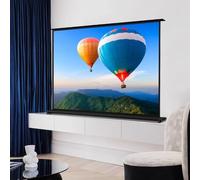 ZYXQQJ Écran De Projection Manuel 30" 40" 50" Écran De Projection De Table 16:9 4K, Écran De Film Portable pour Projecteur, Mini Écran Blanc(30"-4:3)