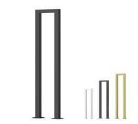 ZYXQQJ Garde Corps Escalier En U 35 45 55 65 75 85 95cm Rampe D'escalier Moderne Intérieur Main Courante D'escalier En Fer Forgé(Black,95cm(3.1ft))