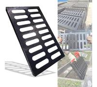 ZYXQQJ Grille De Drainage en Fonte 20×50 35×50 40×50 50×50cm Grilles De Drainage De Tranchée Robuste Grille De Drainage pour Trottoir De Jardin(400 * 500 * 20mm/15.7 * 20 * 0.8in)