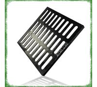 ZYXQQJ Grille De Drainage en Métal Durable Couvercle De Drain De Sol Carrée 50×50 60×60 70×70cm Systèmes De Drainage À Canal Extérieur(L50xW50xH4cm)