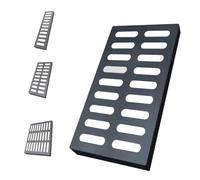 ZYXQQJ Grille De Drainage Extérieure En Métal 20×50 40×50 50×50 60×60cm Couvercle De Drainage Rectangulaire For Allée/paysage/parking/por(38x50x3cm/15x20x1.2in)