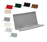 ZYXQQJ Housse De Protection pour Balancelle De Jardin Toile De Balancelle Jardin Imperméable Couverture De Siège Balançoire 138×50cm 148×50cm(Grey,115x48x48cm)