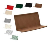 ZYXQQJ Housse De Protection pour Balancelle De Jardin Toile De Balancelle Jardin Imperméable Couverture De Siège Balançoire 138×50cm 148×50cm(Brown,110x45x55cm)