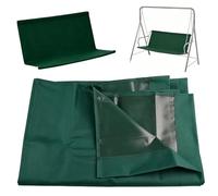 ZYXQQJ Housse De Siège De Balancelle, Toile De Balancelle Jardin, Housse Coupe-Vent De Rechange pour Chaise Extérieur 2 Et 3 Places(Green,50x19.7x19.7in)