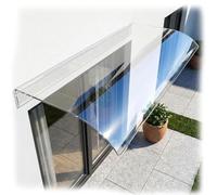 ZYXQQJ Marquise De Porte D'entrée Auvent De Porte Moderne Invisible en Polycarbonate 40 50 60 80 100cm Auvent De Fenêtre Marquise d'accueil(40x80cm/15.7x31.5in)