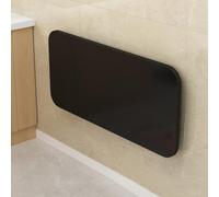 ZYXQQJ Table Murale Rabattable Bureau Flottant D’Ordinateur Table De Salle À Manger pour Maison Cuisine Table Pliante À Abattant Mural(Black,40x30cm/16x12in)