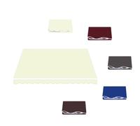 ZYXQQJ Tissu De Remplacement pour Auvent Toile De Rechange Store Banne 350×300cm 350×250cm Toile D'auvent Store Banne avec Volants(Beige,200x200cm/6.5x6.5ft)