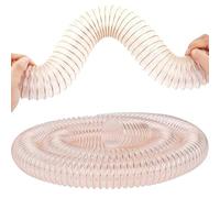 ZYXQQJ Tuyau D'aspiration Très Flexible 1.5mm Tuyau Flexible En PU Transparent Pour Fumées 50 60 63 70 75 80 102 120 160 200 300mm(3m/9.84ft,170mm-6.7in)